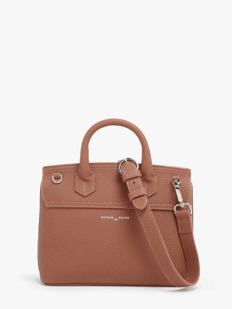 Cross Body Tas Calie Leder Nathan baume Bruin nathan 19 ander zicht 4